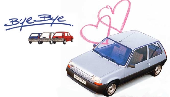 Renault Supercinq Bye Bye- Supercinq