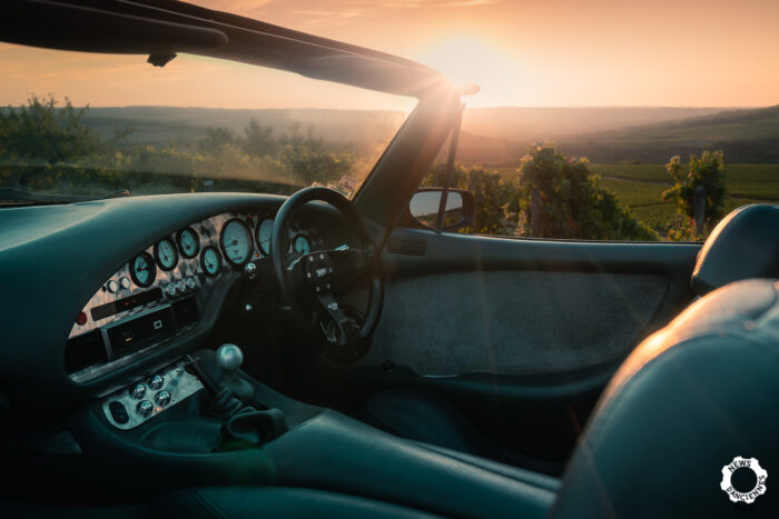 Intérieur de la TVR Griffith 500