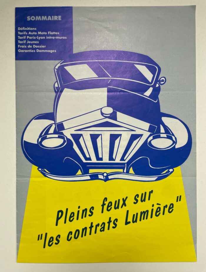 Ancienne pub pour le Cabinet Clavel