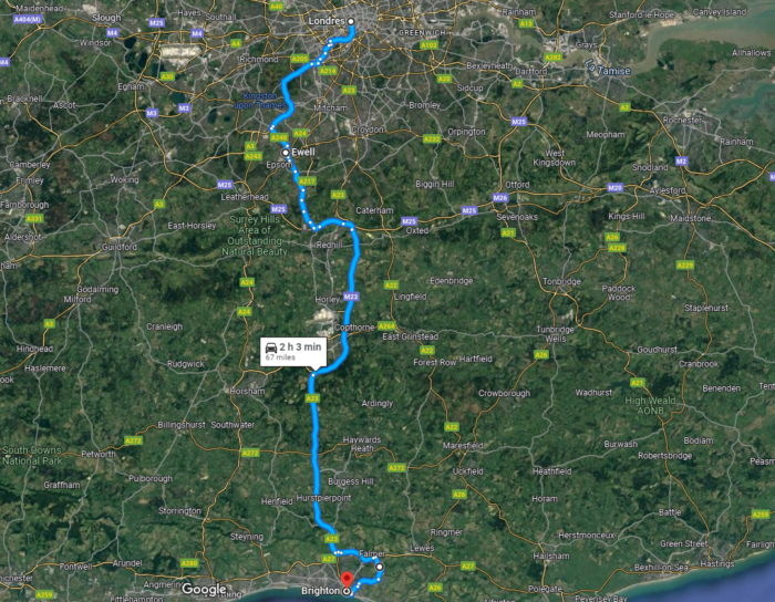 image- London to Brighton