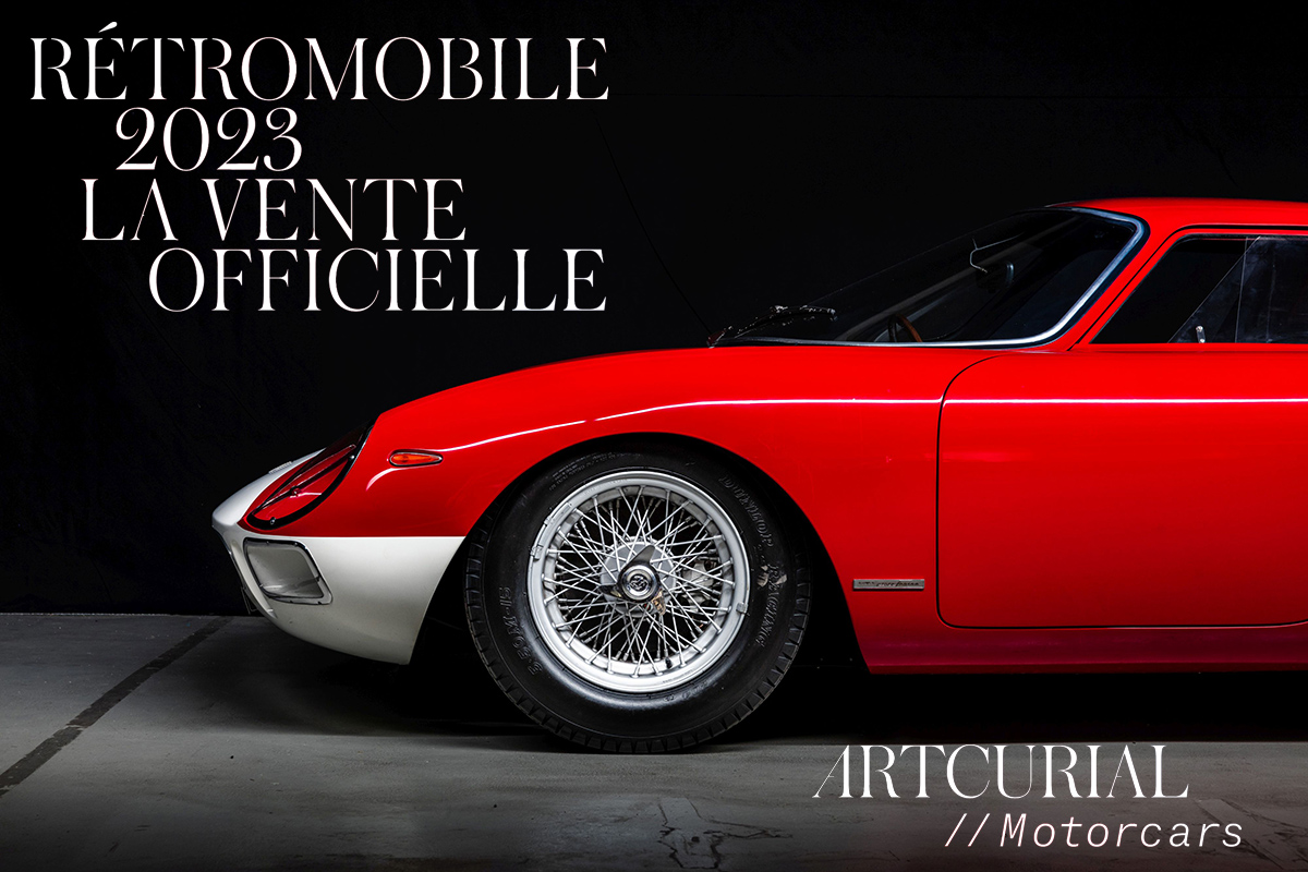 Artcurial à Rétromobile 2023 : catalogue énorme !
