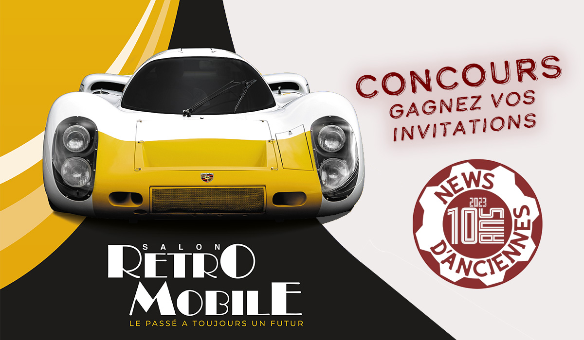 Gagnez vos invitations pour Rétromobile 2023