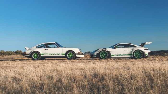 Porsche 911 Carrera RS et GT3 RS a Retromobile-