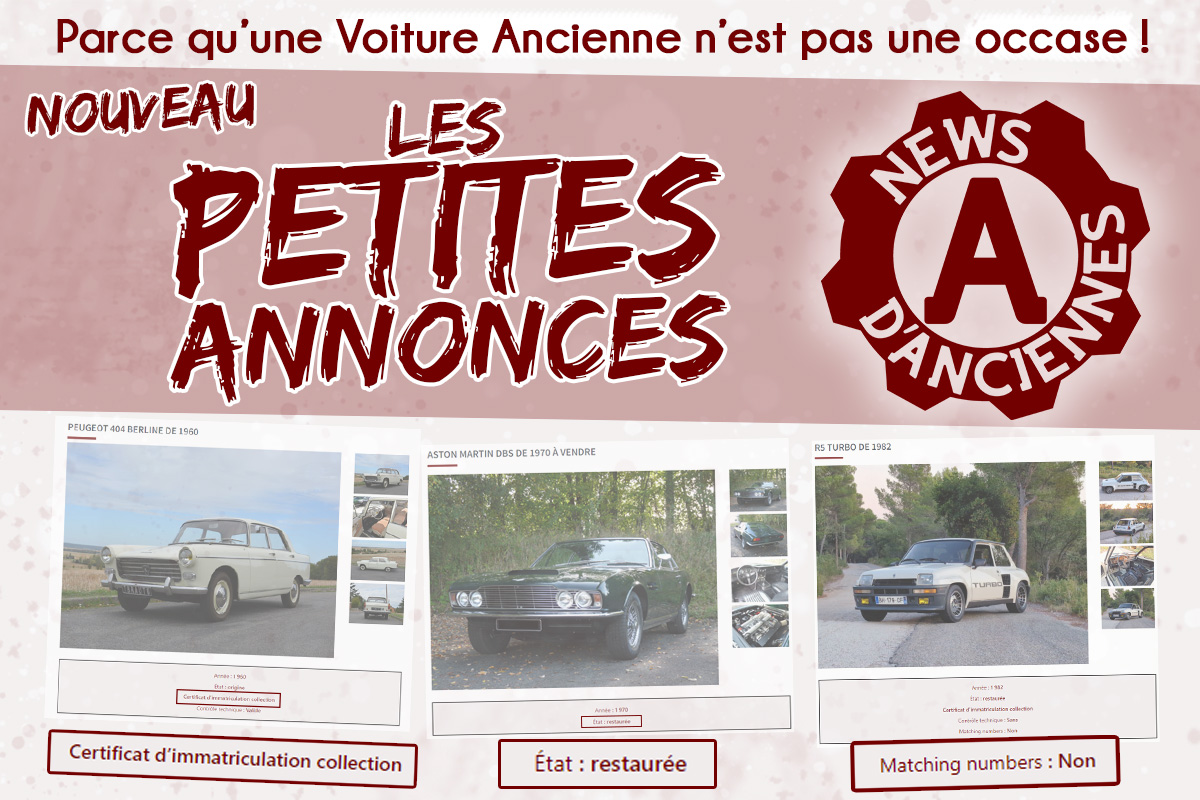 Les Petites Annonces débarquent sur News d&rsquo;Anciennes !