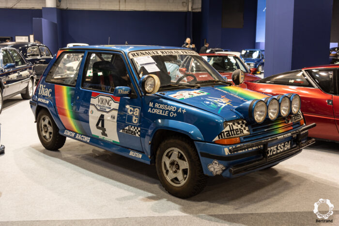 La Supercinq GT Turbo Gr. N d'Alain Oreille à la vente Artcurial à Rétromobile 2023