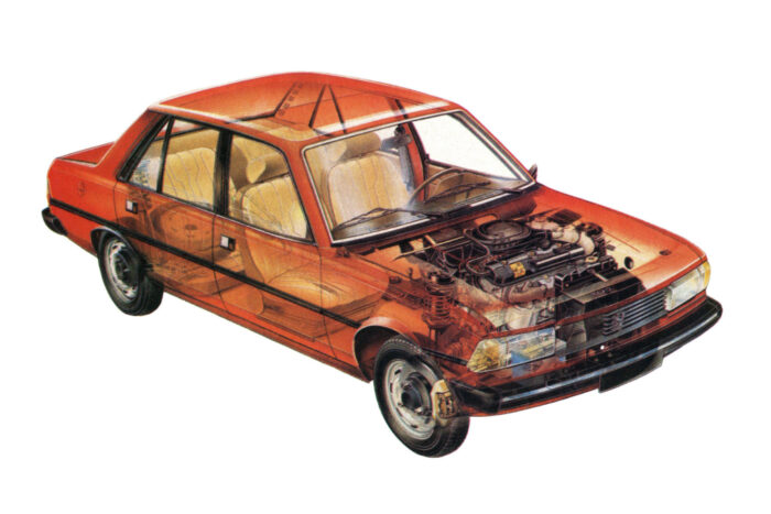 Eclate Peugeot 305- Peugeot 305