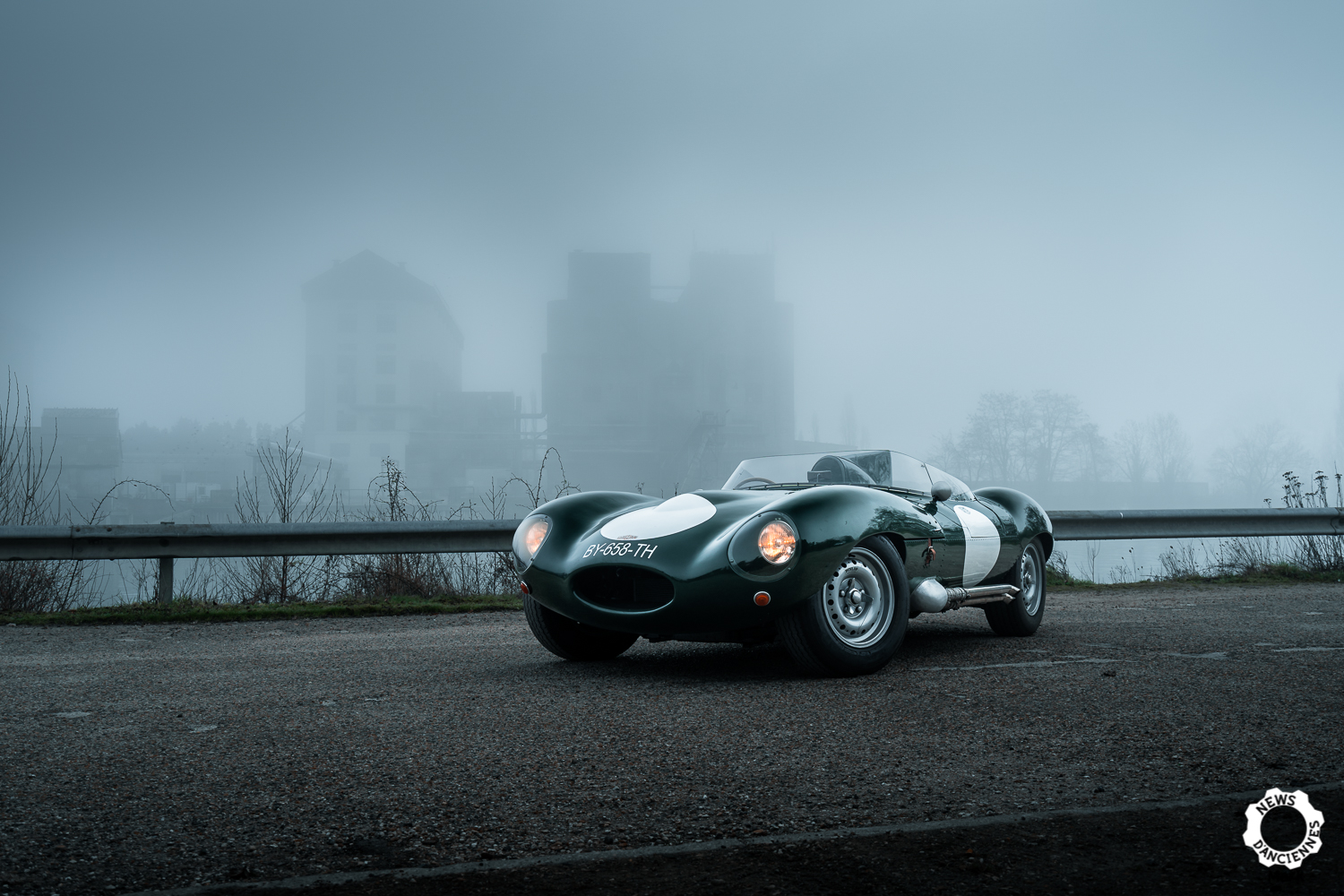 Essai d&rsquo;une Jaguar Type D replica, un félin hors de sa cage
