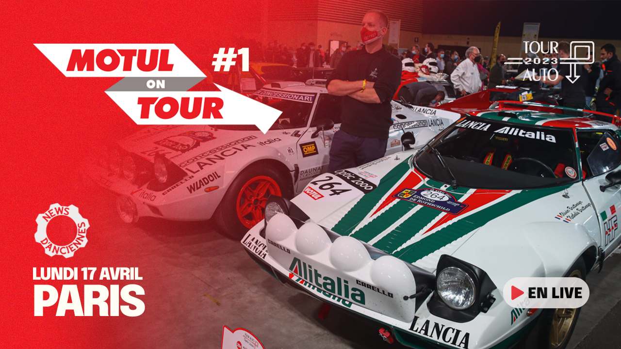 [Tour Auto – Live Vidéo] Motul on Tour avec News d&rsquo;Anciennes #1