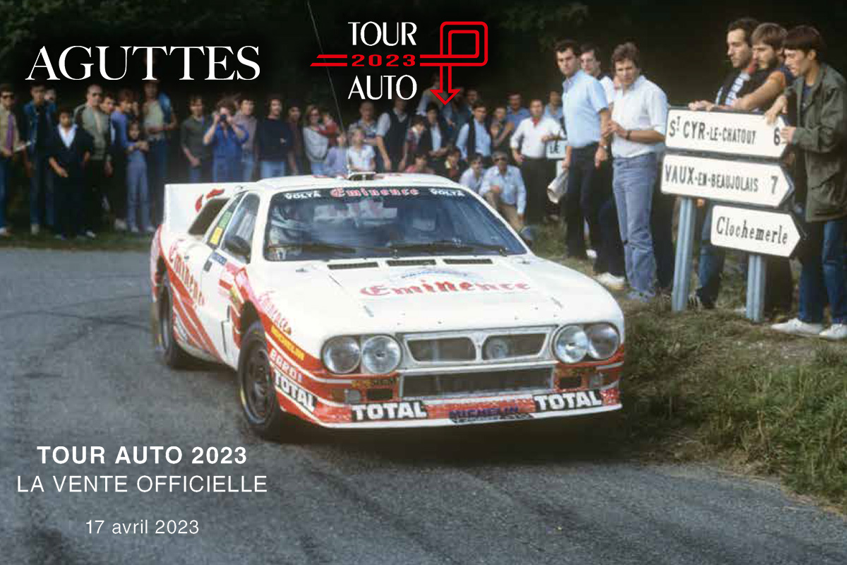 Vente Aguttes du Tour Auto 2023, un catalogue dans le ton