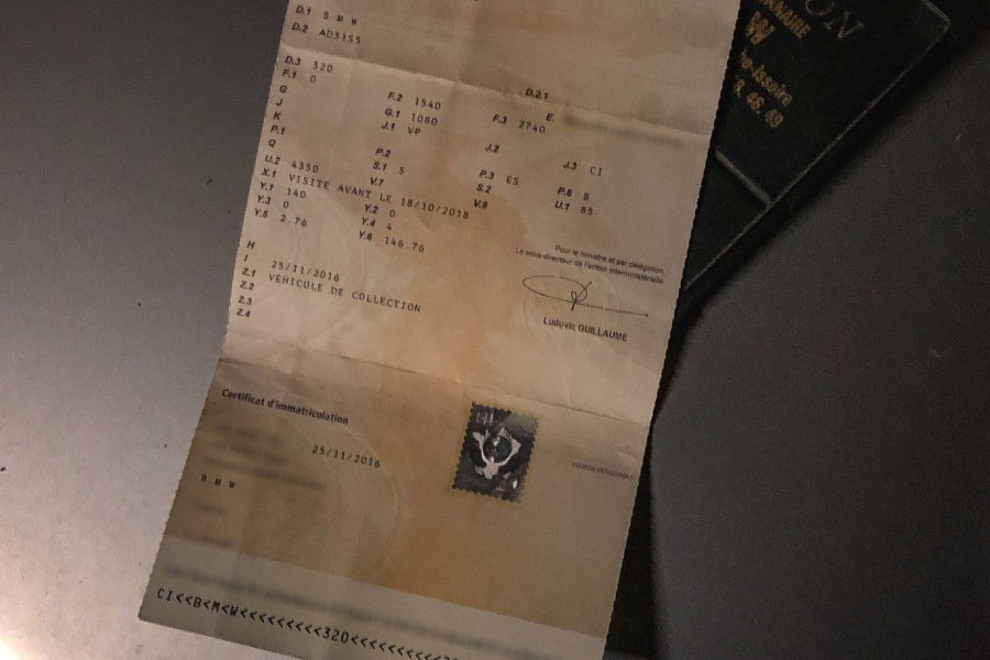 Le Certificat d&rsquo;Immatriculation, un coût variable