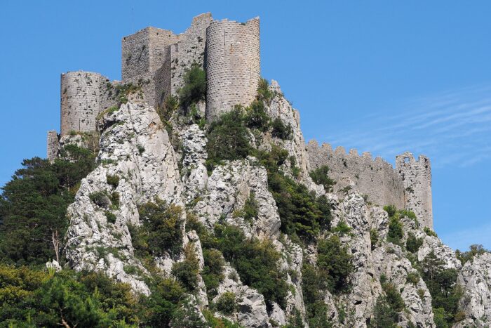 Cha╠eteau Cathare de Puilaurens-