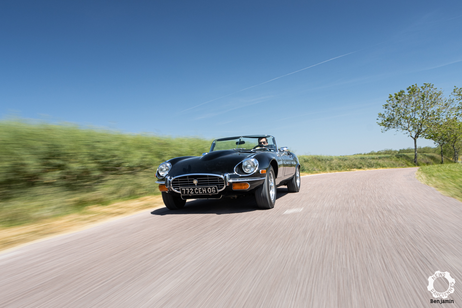 Essai d&rsquo;une Jaguar Type E Série 3 V12, du bonheur, même pour les puristes !