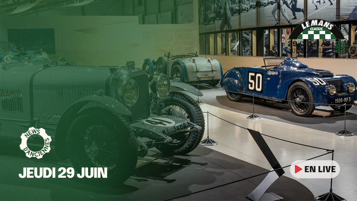 [Live Vidéo] Le Mans Classic 2023 par News d&rsquo;Anciennes #1, Jeudi