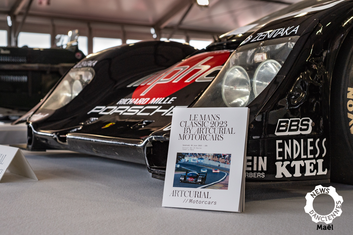 Les résultats de la Vente Artcurial au Mans Classic 2023
