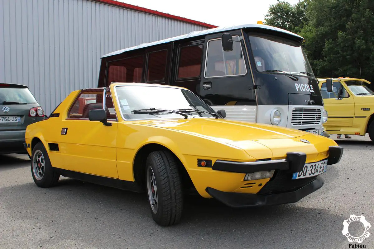 Fiat X1/9, le Targa futuriste et inattendu