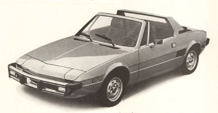 Fiat X19 Echelle- Fiat X1/9