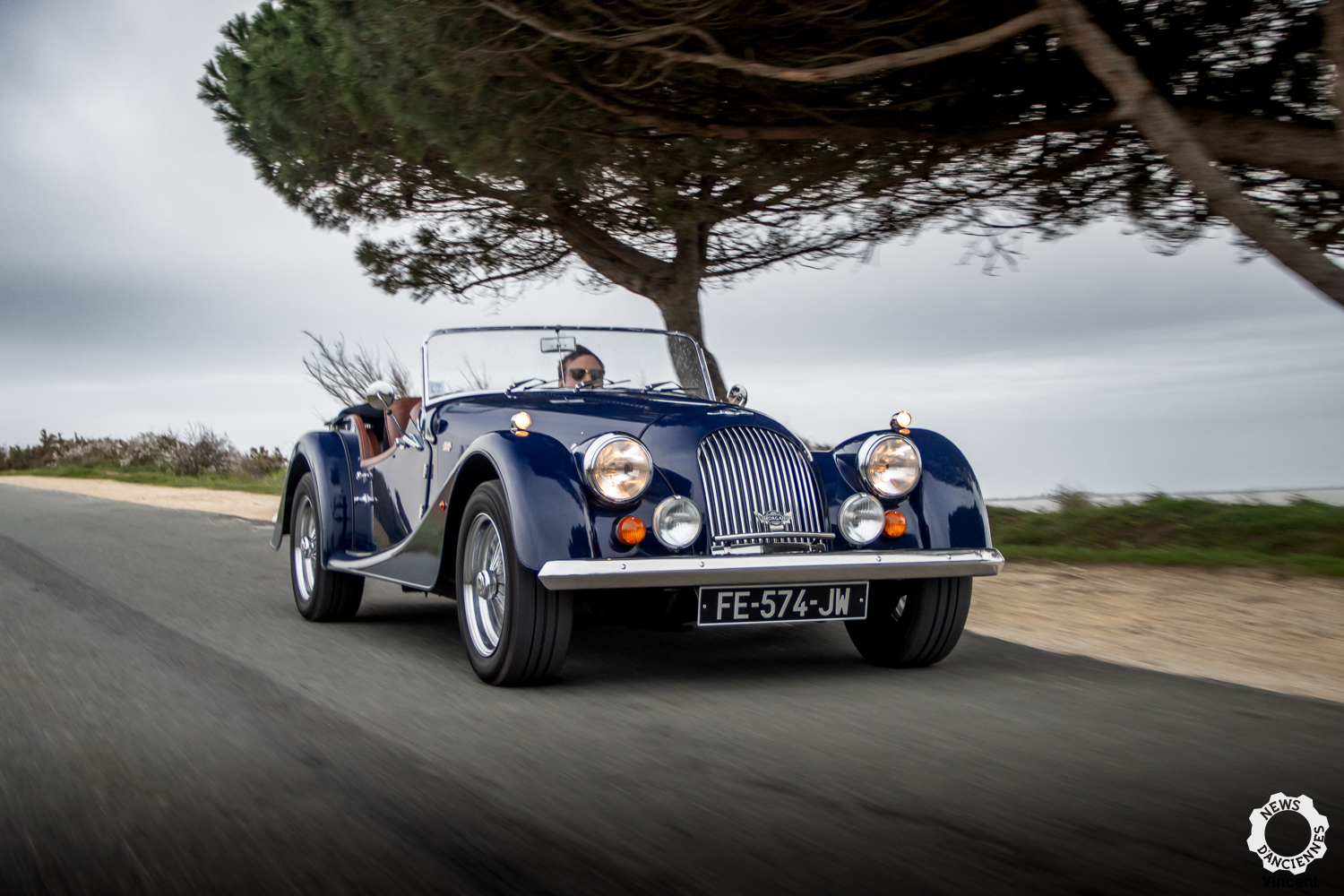 Au volant d&rsquo;une Morgan 4/4, l&rsquo;essentiel en une auto