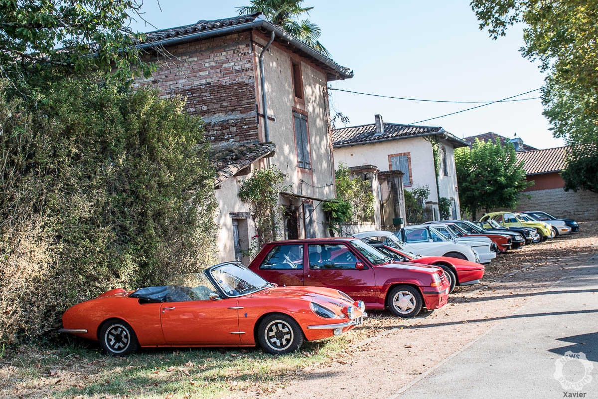 Une cinquième édition de l&rsquo;Occitania Auto Rétro sous le signe de la canicule à Lisle-sur-Tarn (81)