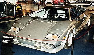 Lamborghini Countach au Musee de Mougins- Countach