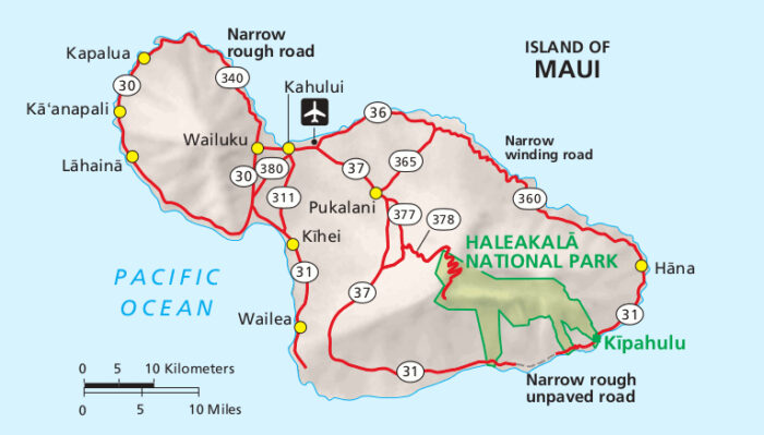 Carte- Hana Highway