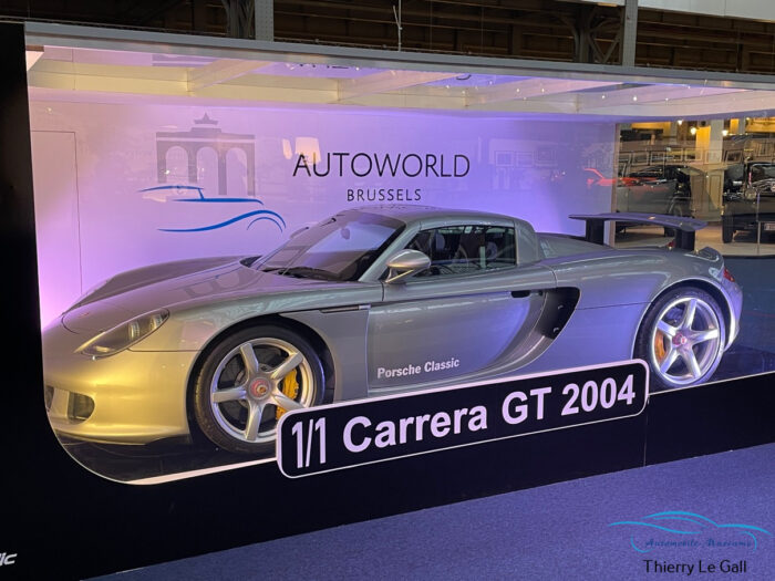 Autoworld expo Porsche 2023 Patrimoine Carrera GT 2004 0639- Driven by Dreams