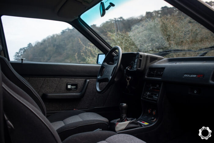 Essai Audi Coupe GT 1986 Interieur habitacle News dAnciennes Vincent Decours- Audi Coupé GT