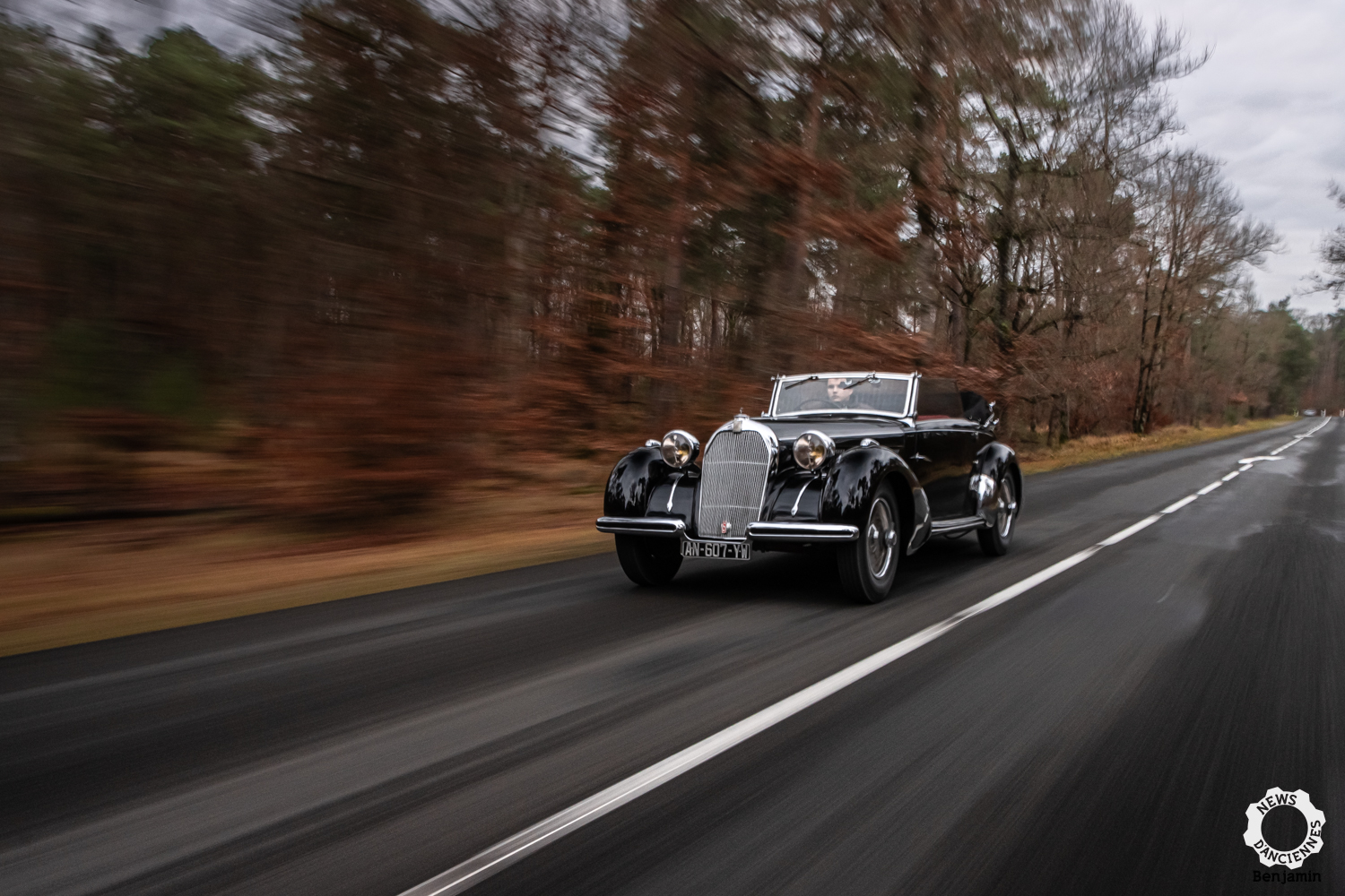 Talbot-Lago T23 Cabriolet, au volant d&rsquo;une « GT » d&rsquo;avant-guerre