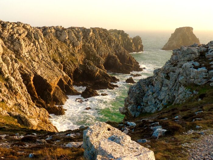 tas de pois pointe de Pen Hir-