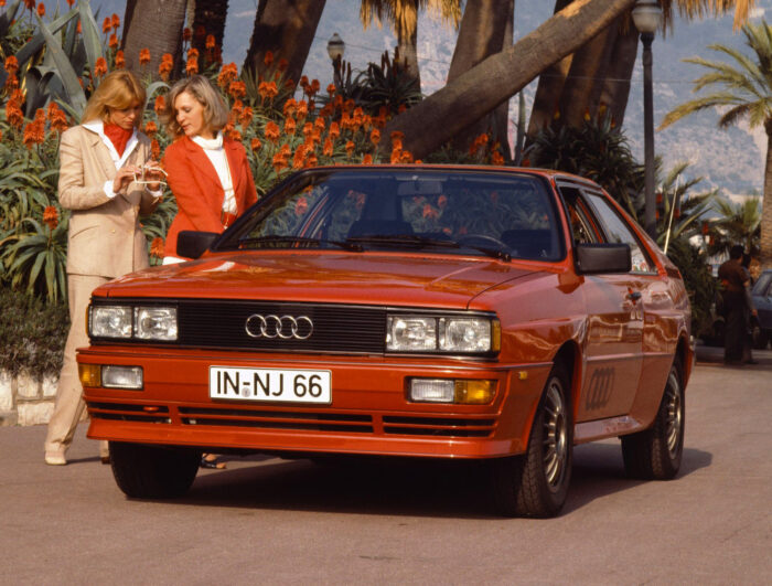 Audi Quattro- Audi Coupé GT