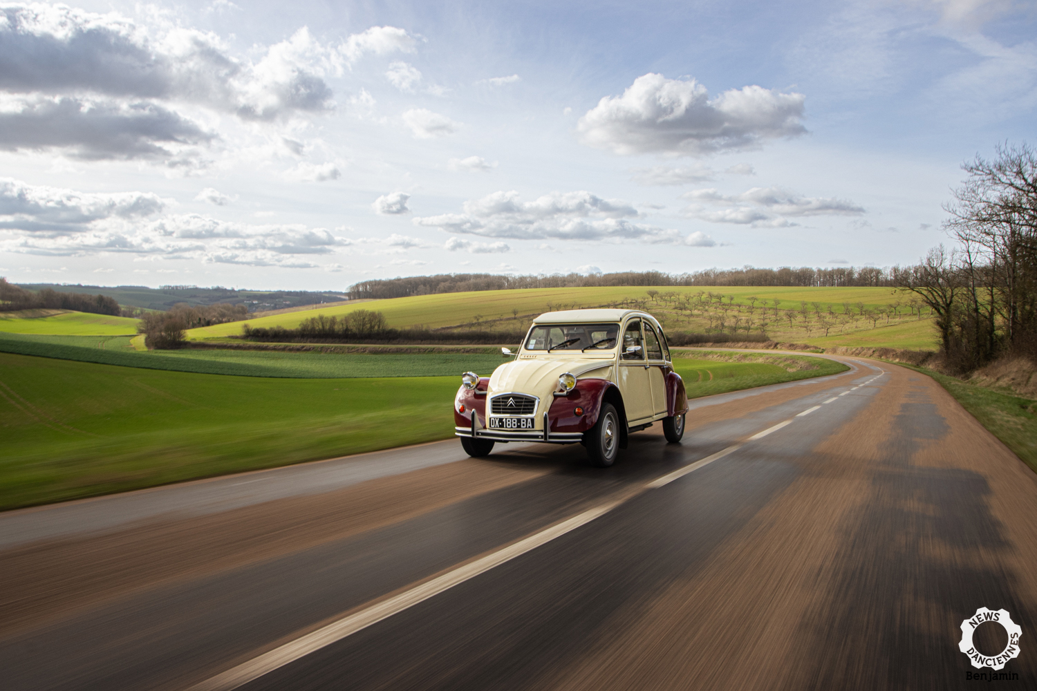 Au volant d&rsquo;une 2CV Dolly, des couleurs différentes pour une même saveur