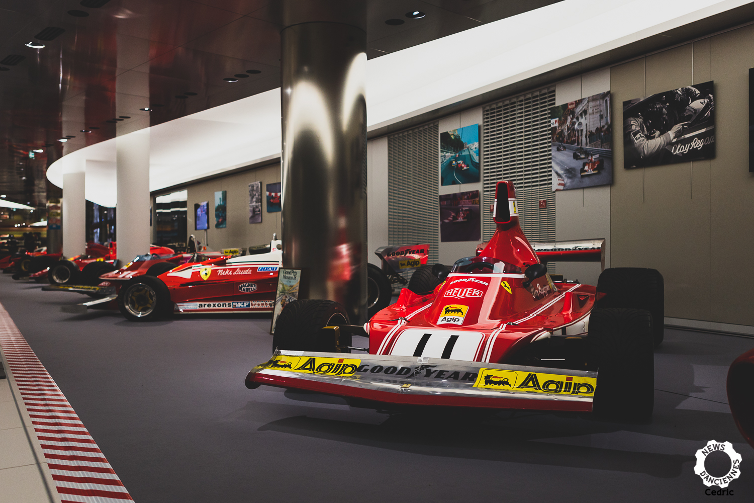 « Ferrari F1 à Monaco : Histoire et Victoires », les monoplaces gagnantes s&rsquo;exposent