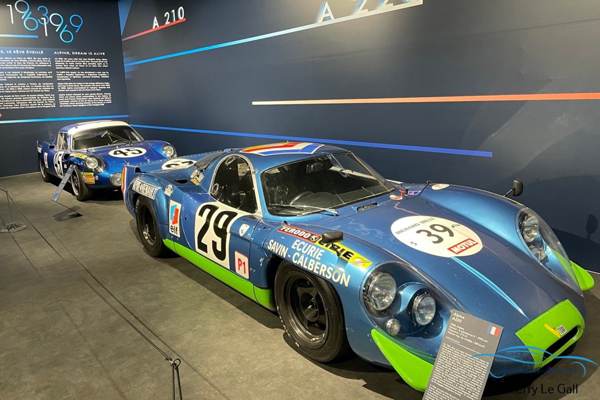 Alpine Esprit Tricolore, les dieppoises s&rsquo;exposent au Mans