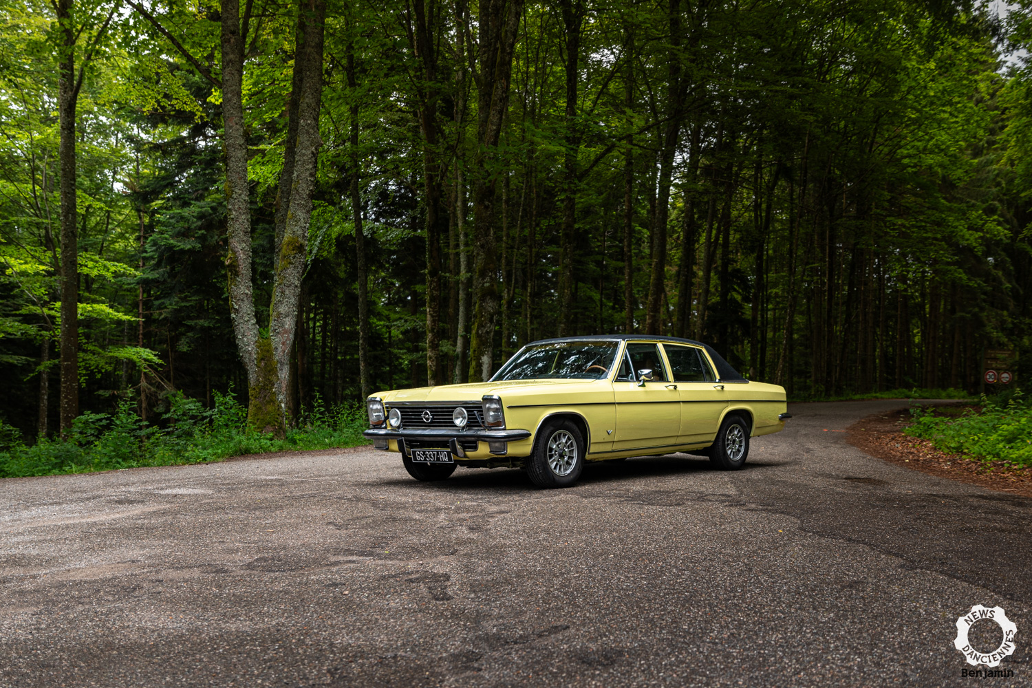 Au volant d&rsquo;une Opel Diplomat, une limousine allemande à l&rsquo;âme américaine