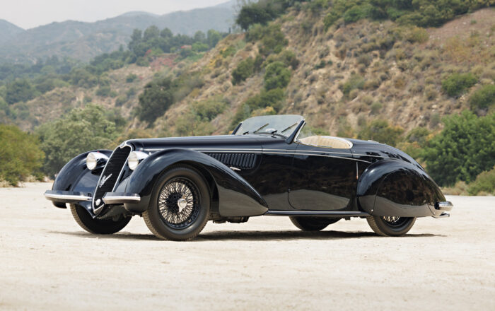 Pebble Beach Auctions de Gooding Co Alfa Romeo 8C 2900B Lungo-