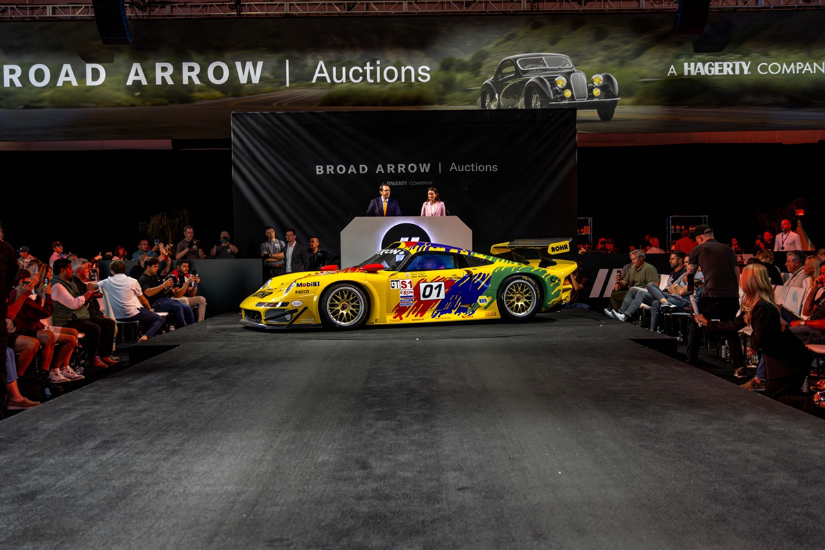 Broad Arrow Auctions signe un beau score d&rsquo;ensemble à Monterey