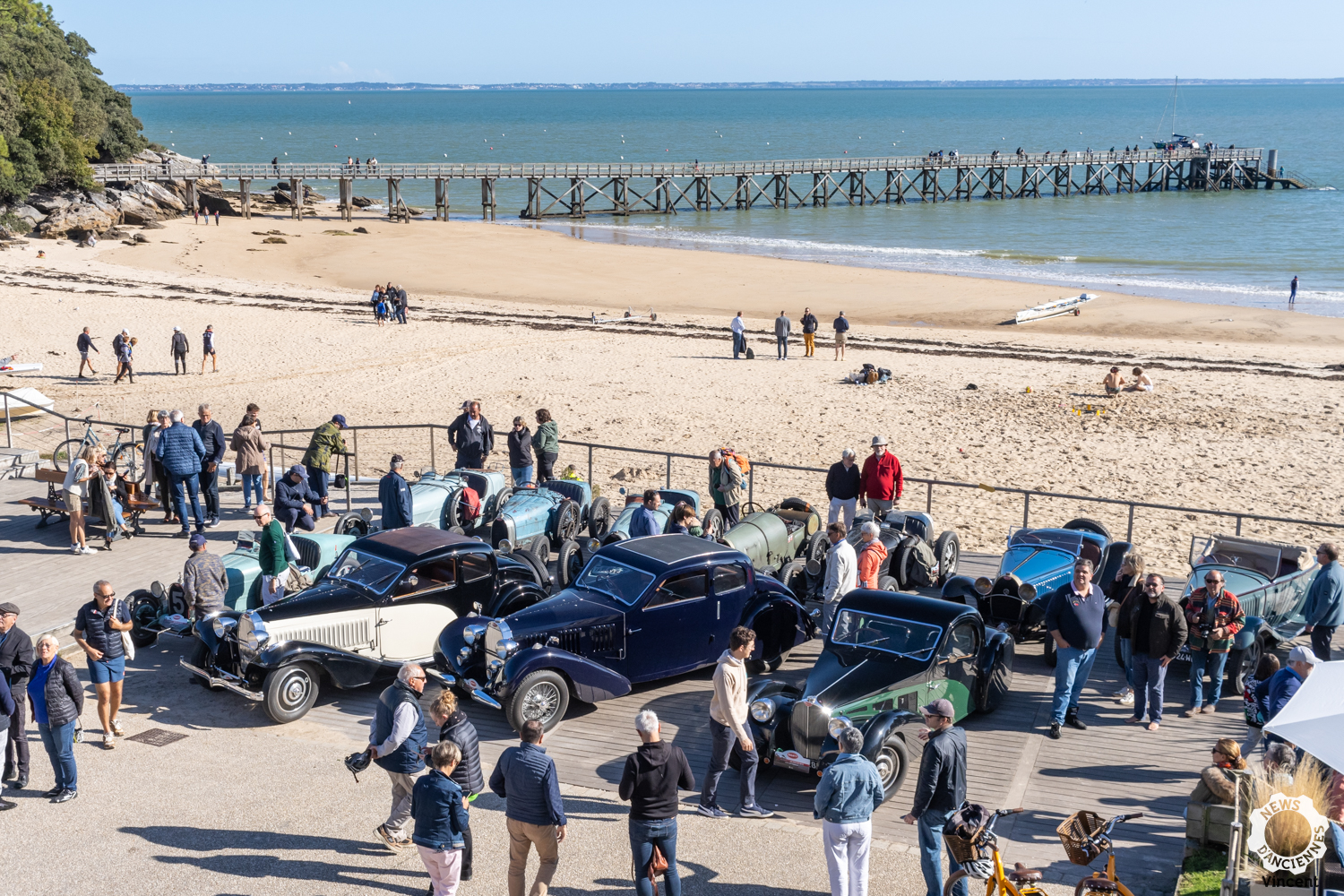 Rallye Bugatti en Pays de Retz, des centenaires qui n&rsquo;ont pas froid aux yeux !