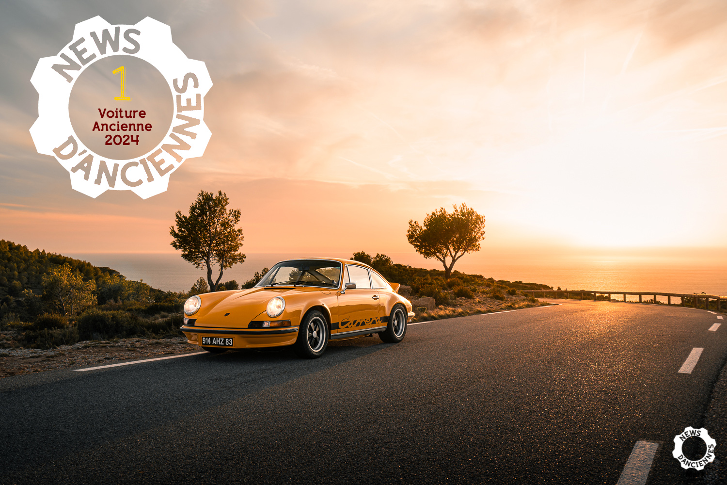 La Porsche 911 Carrera RS 2.7 élue Voiture Ancienne de l&rsquo;Année 2024 News d&rsquo;Anciennes