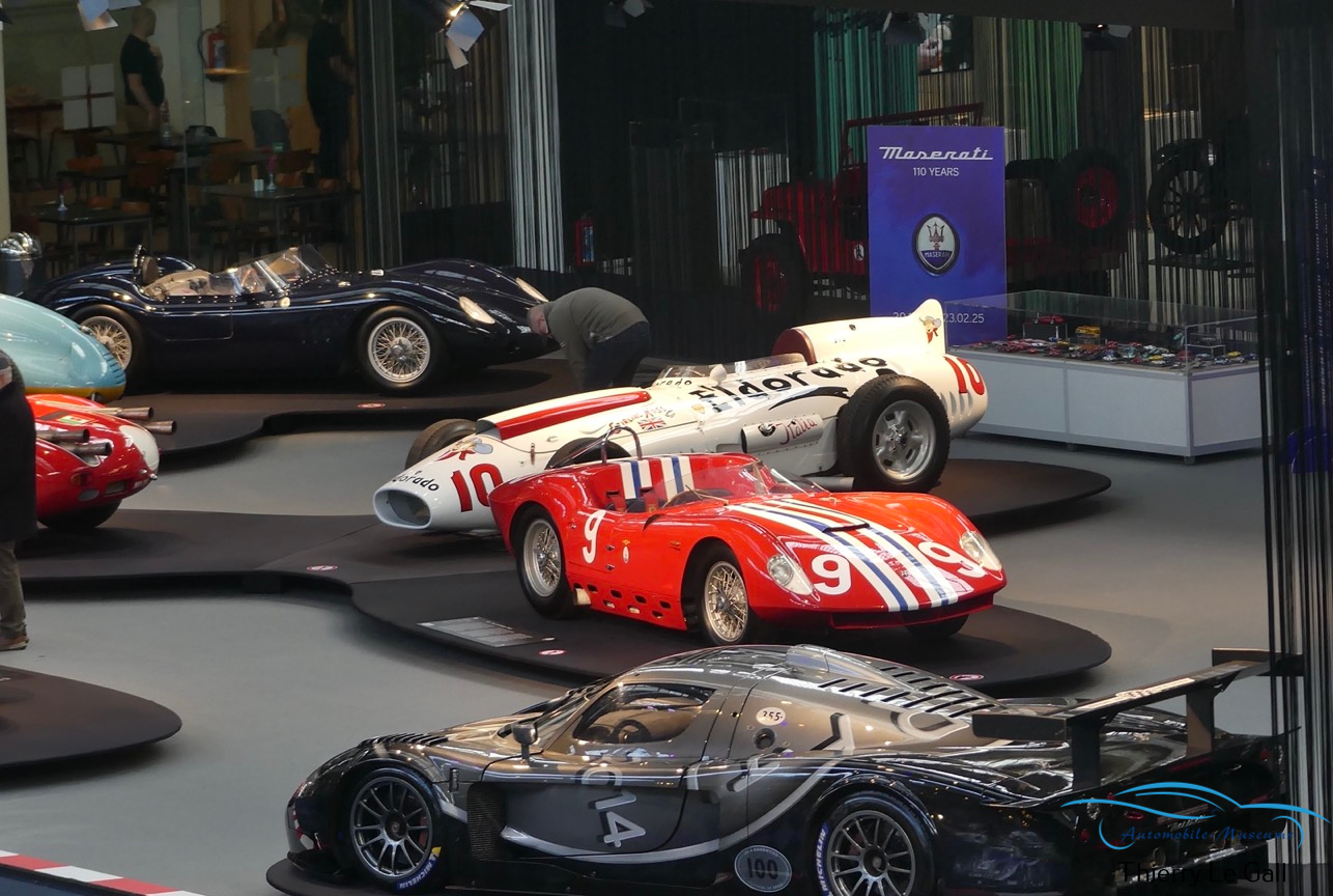 110 Ans de Maserati célébrés au Musée Autoworld