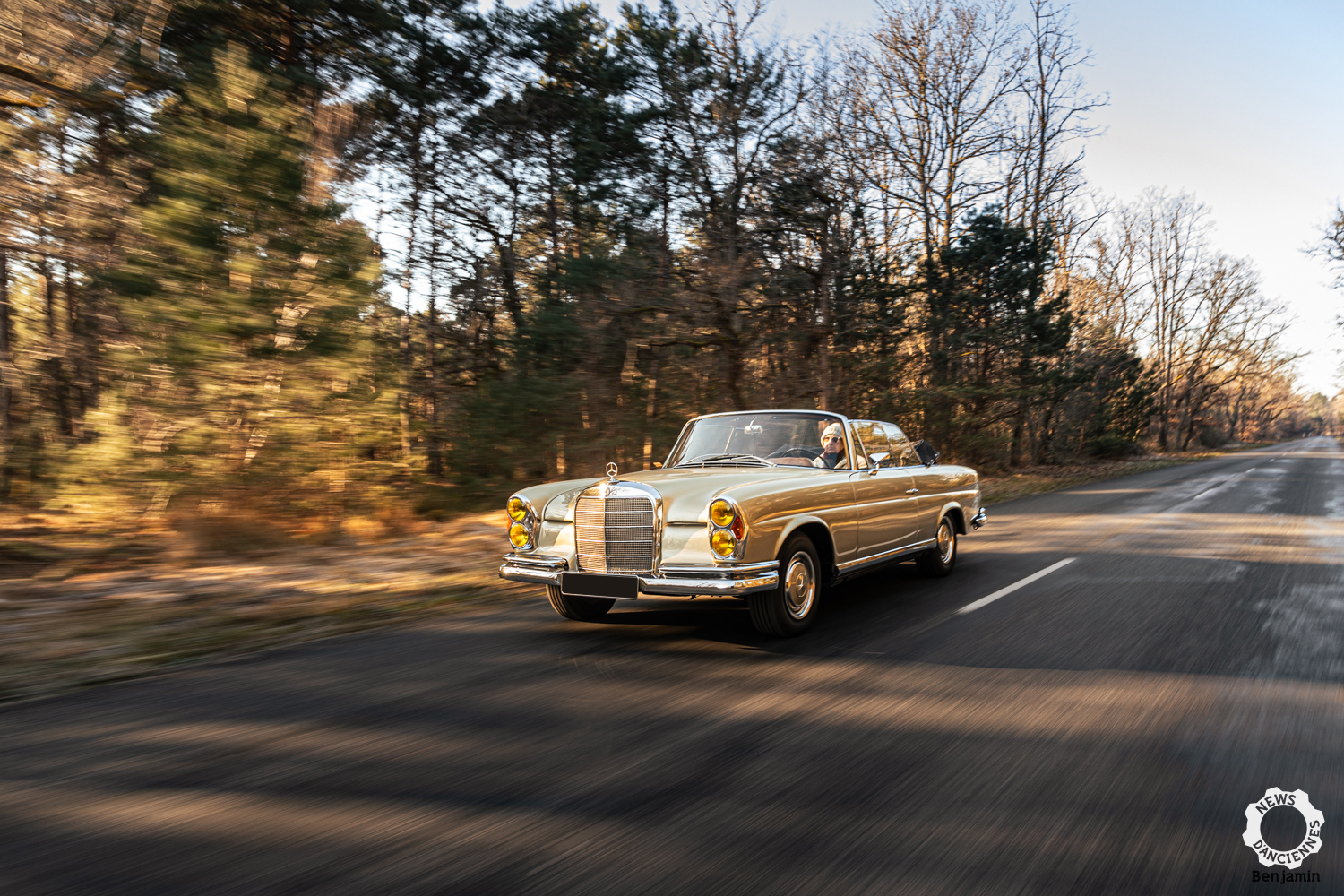 Essai d&rsquo;une Mercedes 220 SE Cabriolet, une rigueur allemande appréciée