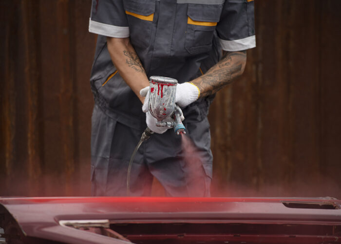 travaux de peinture carrosserie-