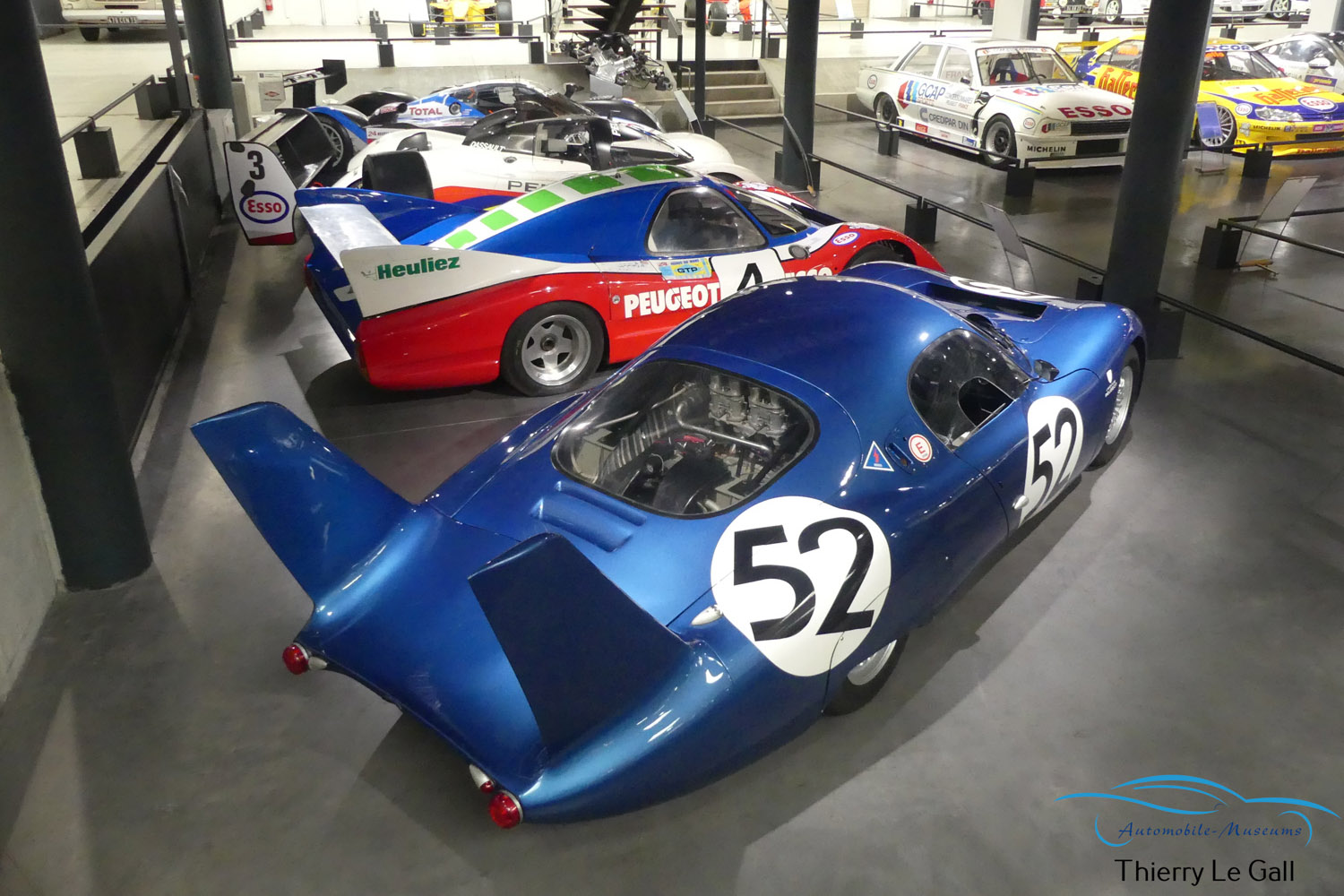 Visite de l&rsquo;exposition « Peugeot et la compétition : 130 ans de records et de victoires »