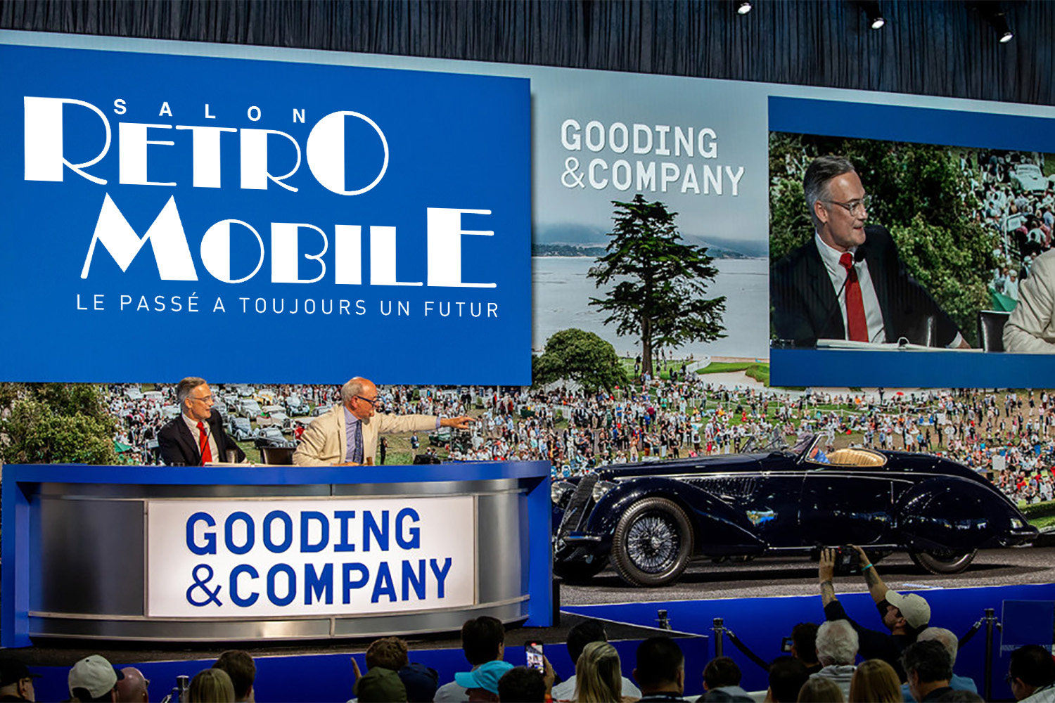Rétromobile : Gooding & Company (et Christie&rsquo;s) organiseront les futures ventes aux enchères