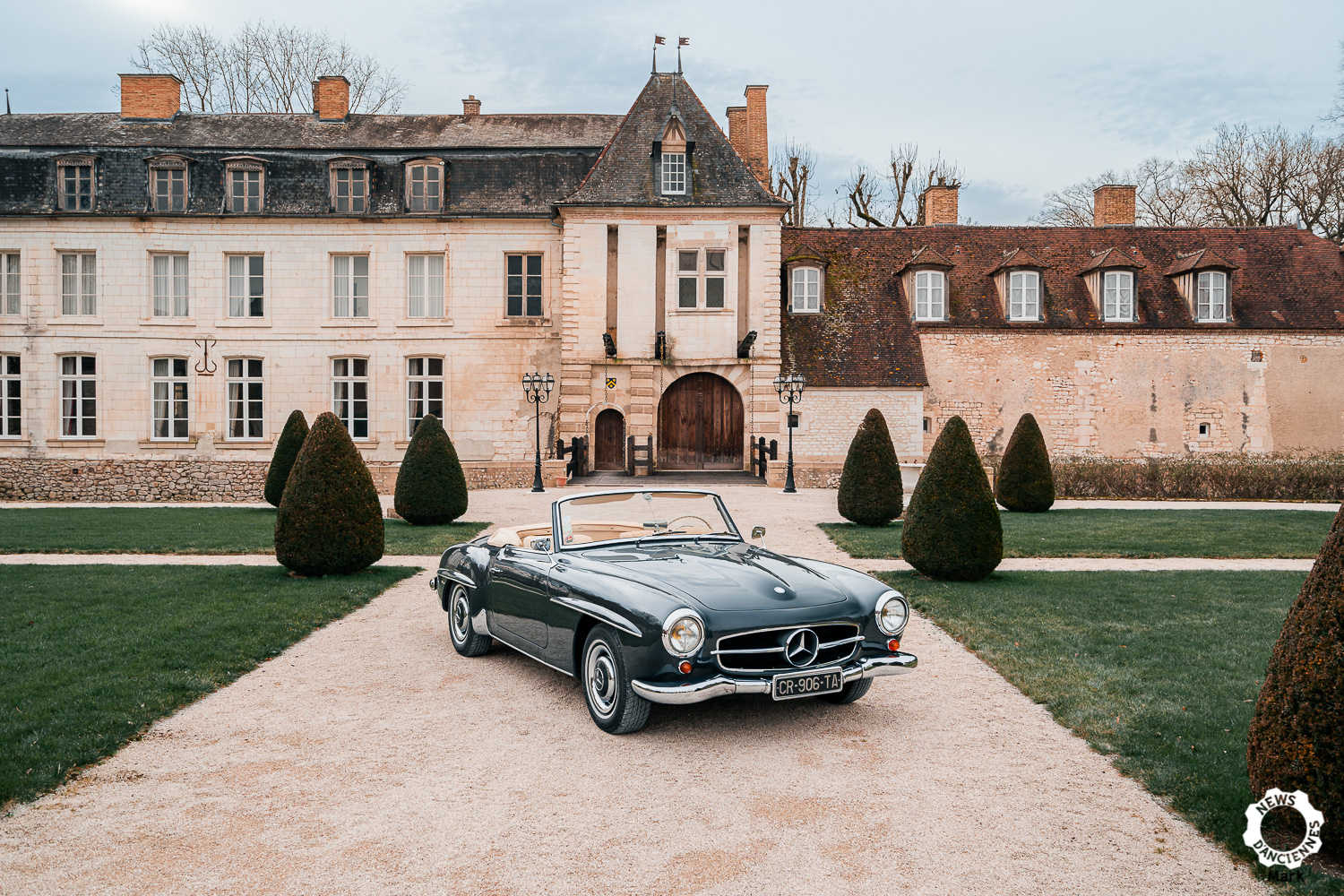 Essai d&rsquo;une Mercedes 190 SL, le physique d&rsquo;une star de ciné, pas du sport