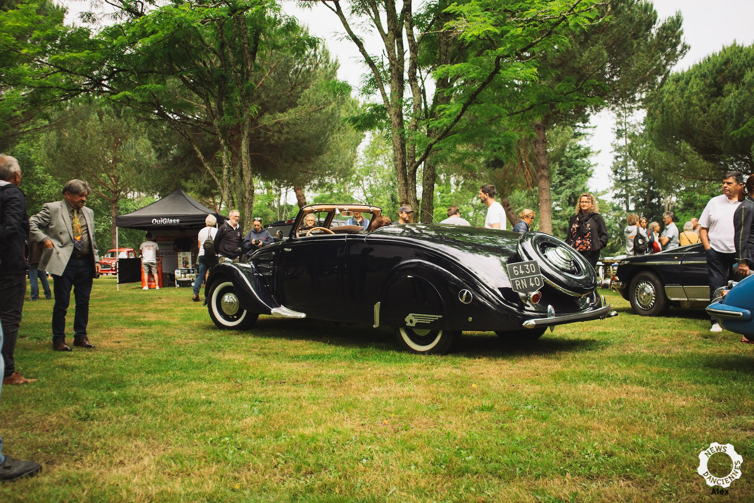 Un rassemblement automobile caritatif réussi au château royal de Cazeneuve (33)