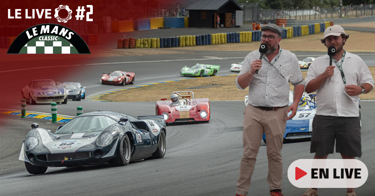 Le Mans Classic 2025, Jour 2, l&rsquo;émission vidéo