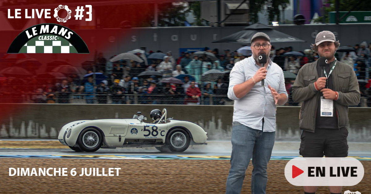 Le Mans Classic 2025, Jour 3, l&rsquo;émission vidéo