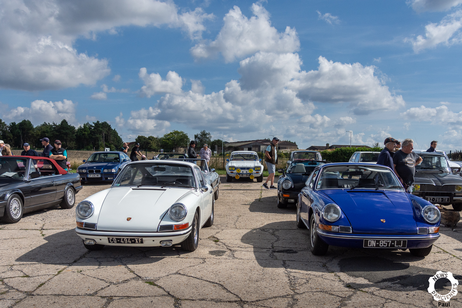 Le mensuel Vintage Meeting de Bondues (59) sous le soleil