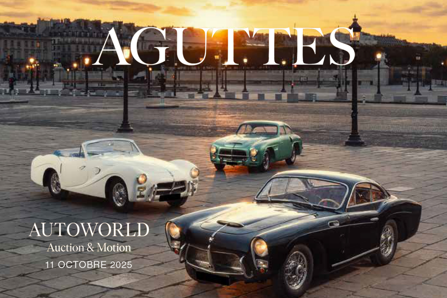 Vente Autoworld 2025 d&rsquo;Aguttes : nombreuses beautés au catalogue