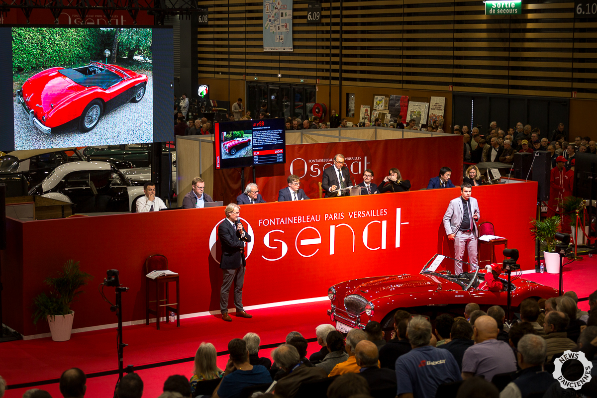 Ventes Osenat à Epoqu&rsquo;Auto 2025 : les résultats des voitures anciennes et youngtimers