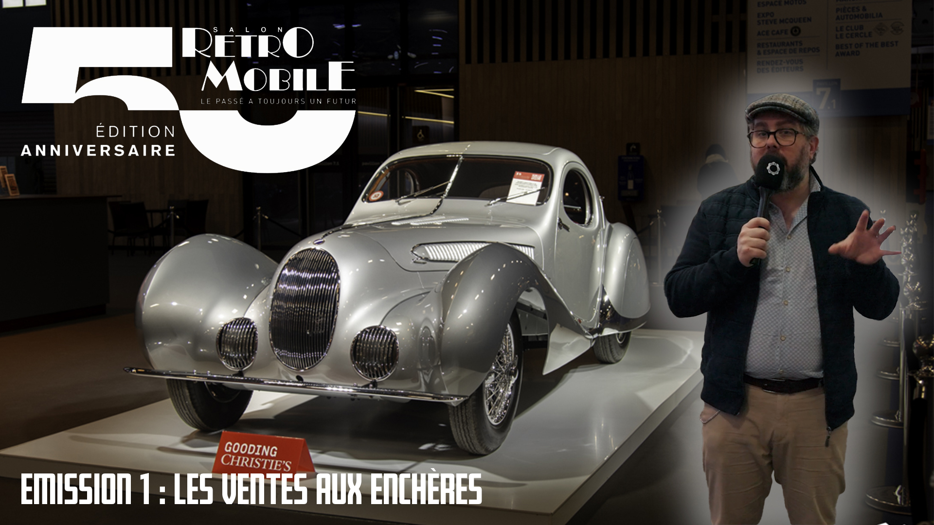 Rétromobile 2026, Jour 1, l&rsquo;émission vidéo